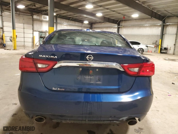 2017 Nissan Maxima SV with VIN 1N4AA6AP1HC423699, listed as a Copart auction lot 87212274 with 66,468 mi miles and Salvage Title. Bid and sale history available at carsss.com. Image 6.