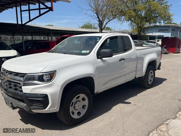 2022 Chevrolet Colorado 2WD Work Truck with VIN 1GCHSBEA5N1234355, listed as a Copart auction lot 50045205 with 29,832 mi miles and Salvage Title. Bid and sale history available at carsss.com. Image 2.