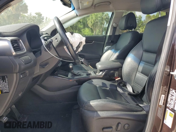 2016 Kia Sorento EX with VIN 5XYPH4A59GG008210, listed as a Copart auction lot 54621845 with 124,208 mi miles and Salvage Title. Bid and sale history available at carsss.com. Image 7.