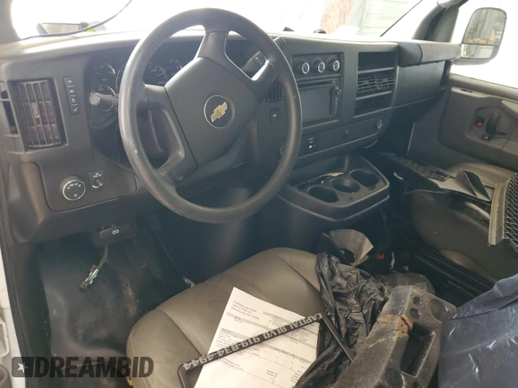2014 Chevrolet Express Cargo with VIN 1GCZGTCG8E1213177, listed as a Copart auction lot 73557024 with Not provided miles and Salvage title. Bid and sale history available at DreamBid. Image 8.