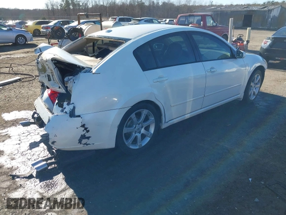 2008 Nissan Maxima 3.5 SL with VIN 1N4BA41E08C835135, listed as a IAAI auction lot 41441523 with 120,368 mi miles. Bid and sale history available at carsss.com. Image 4.
