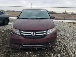 2017 Honda Odyssey SE with VIN 5FNRL5H39HB026684, listed as a Copart auction lot 46388465 with 176,311 mi miles and Non Repairable. Bid and sale history available at carsss.com. Image 5.