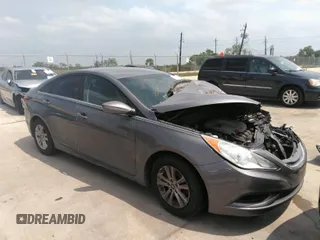 2012 Hyundai Sonata GLS PZEV with VIN 5NPEB4AC0CH377340, listed as a IAAI auction lot 36545311 with Not Provided miles. Bid and sale history available at carsss.com. Image 1.