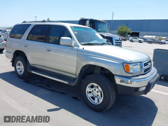 1999 Toyota 4Runner SR5 with VIN JT3GN86R8X0123564, listed as a IAAI auction lot 42174995 with 275,264 mi miles and . Bid and sale history available at DreamBid. Image 1.