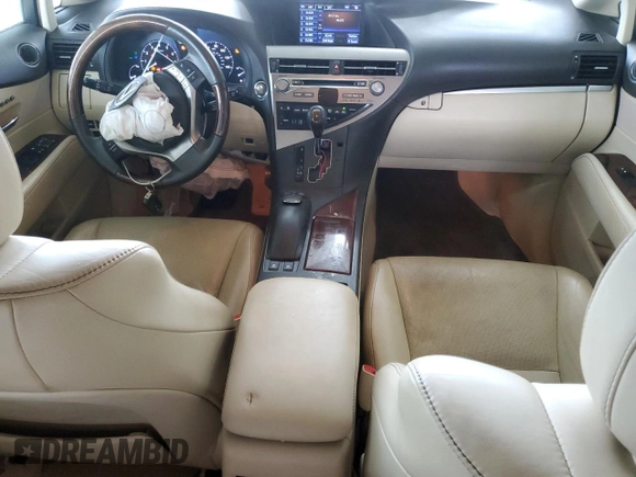 2014 Lexus RX 350 with VIN 2T2BK1BA8EC231803, listed as a Copart auction lot 51047035 with 123,722 mi miles and Salvage Title. Bid and sale history available at DreamBid. Image 8.