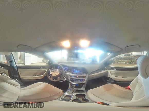2015 Hyundai Sonata Sport with VIN 5NPE34AF0FH133053, listed as a Copart auction lot 55955845 with 103,767 mi miles and Salvage title. Bid and sale history available at DreamBid. Image 14.