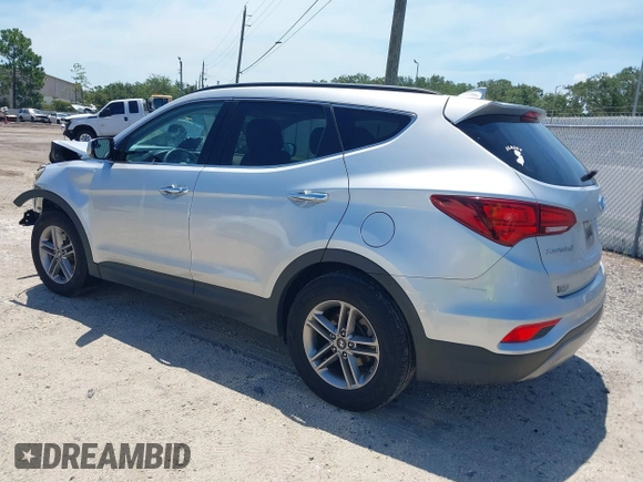 2017 Hyundai Santa Fe 2.4L with VIN 5XYZU3LB7HG407524, listed as a IAAI auction lot 42580597 with 117,311 mi miles and . Bid and sale history available at DreamBid. Image 3.
