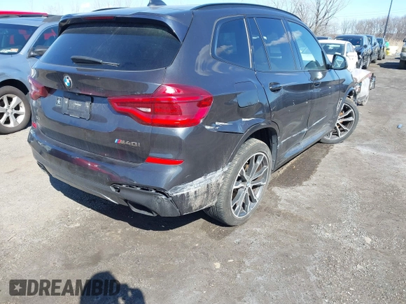 2020 BMW X3 M40i with VIN 5UXTY9C05LLE59910, listed as a IAAI auction lot 41742747 with 46,202 mi miles and . Bid and sale history available at DreamBid. Image 19.