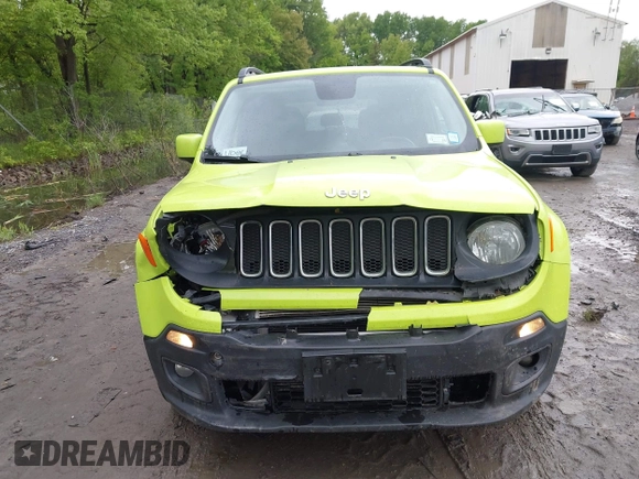2017 Jeep Renegade Latitude z VIN ZACCJBBB0HPE95309, wystawiony jako IAAI lot #42330671 z przebiegiem 115 339 mil mil oraz . Historia ofert i sprzedaży dostępna na DreamBid. Obrazek 6.