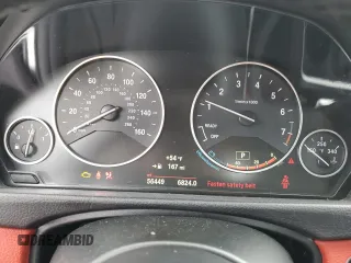 2017 BMW 4 Series 440i xDrive with VIN WBA4E5C53HG189279, listed as a Copart auction lot 89163565 with 56,449 mi miles and Salvage Title. Bid and sale history available at carsss.com. Image 9.