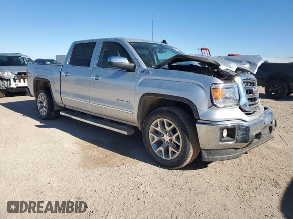 2015 GMC Sierra 1500 SLT with VIN 3GTU2VEC5FG246591, listed as a Copart auction lot 82916374 with 93,624 mi miles and Salvage Title. Bid and sale history available at DreamBid. Image 4.