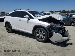 2016 Lexus RX 450h with VIN 2T2BGMCA3GC006225, listed as a Copart auction lot 60905265 with 141,016 mi miles and Salvage title. Bid and sale history available at DreamBid. Image 4.