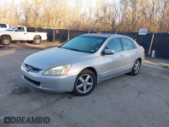 2005 Honda Accord EX with VIN 1HGCM56775A107410, listed as a IAAI auction lot 41893291 with 305,106 mi miles and . Bid and sale history available at DreamBid. Image 2.