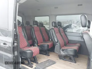 2017 Ford Transit Passenger XL with VIN 1FMZK1CM8HKA07893, listed as a IAAI auction lot 41253911 with 98,365 mi miles and . Bid and sale history available at DreamBid. Image 8.