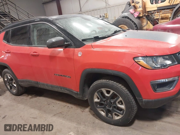 2017 Jeep Compass Trailhawk with VIN 3C4NJDDB1HT646801, listed as a IAAI auction lot 41401859 with 111,339 mi miles and . Bid and sale history available at DreamBid. Image 14.