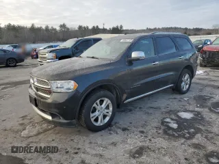 2013 Dodge Durango Citadel with VIN 1C4SDJET8DC701167, listed as a Copart auction lot 88522125 with 203,555 mi miles and Salvage Title. Bid and sale history available at carsss.com. Image 1.