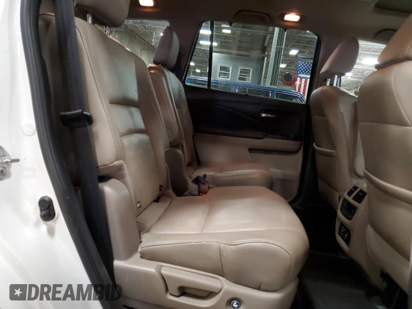 2017 Honda Pilot Elite with VIN 5FNYF6H05HB042234, listed as a Copart auction lot 51813235 with 124,950 mi miles and Salvage Title. Bid and sale history available at DreamBid. Image 11.