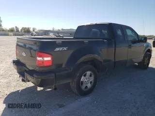 2007 Ford F-150 STX with VIN 1FTRX02W87KD25742, listed as a Copart auction lot 81679384 with 197,582 mi miles and Salvage Title. Bid and sale history available at carsss.com. Image 3.