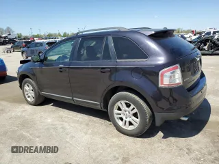2007 Ford Edge SEL PLUS with VIN 2FMDK39C17BB57132, listed as a Copart auction lot 52845925 with 140,448 mi miles and Salvage Title. Bid and sale history available at carsss.com. Image 2.