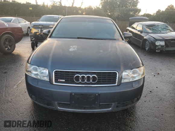 2004 Audi A4 1.8T z VIN WAUJC68EX4A225313, wystawiony jako Copart lot #41542835 z przebiegiem 163 806 mil mil oraz Szkoda całkowita • Salvage title. Historia ofert i sprzedaży dostępna na DreamBid. Obrazek 5.