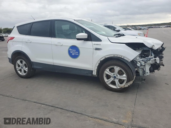 2016 Ford Escape SE with VIN 1FMCU9GX3GUC90726, listed as a Copart auction lot 78582214 with 90,840 mi miles and Salvage Title. Bid and sale history available at carsss.com. Image 4.