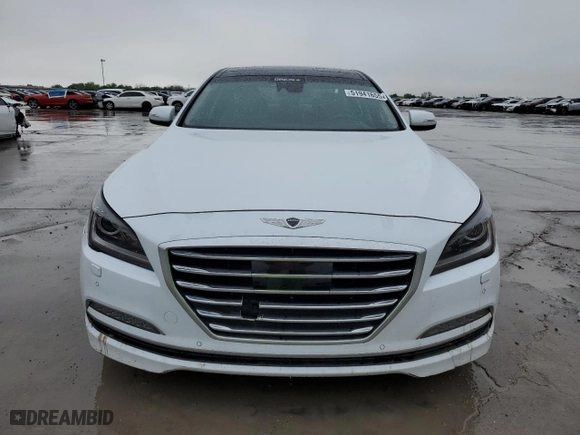 2017 Genesis G80 3.8L with VIN KMHGN4JE8HU171385, listed as a Copart auction lot 51941655 with 233,004 mi miles and Clean Title. Bid and sale history available at carsss.com. Image 5.