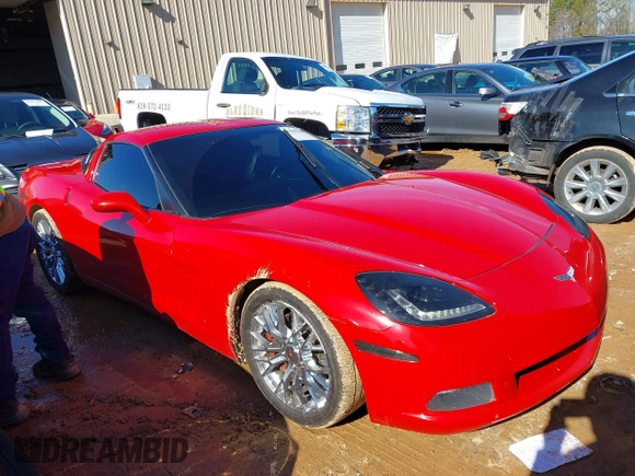 2008 Chevrolet Corvette with VIN 1G1YY26W885124642, listed as a IAAI auction lot 41585244 with 108,502 mi miles. Bid and sale history available at carsss.com. Image 13.