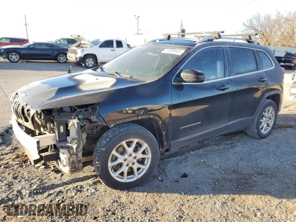 2018 Jeep Cherokee Latitude Plus with VIN 1C4PJLLB2JD590884, listed as a Copart auction lot 41808945 with 168,853 mi miles and Salvage Title. Bid and sale history available at carsss.com. Image 1.