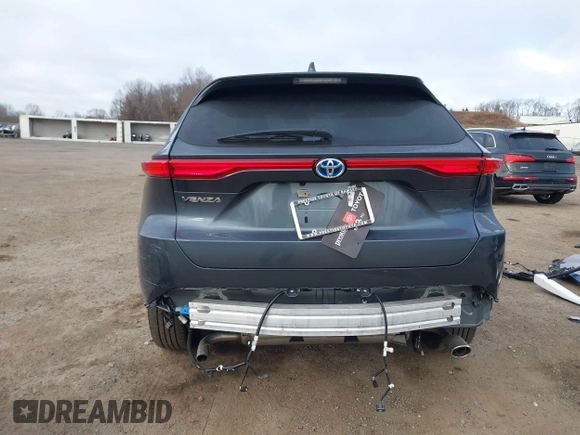 2024 Toyota Venza LE with VIN JTEAAAAHXRJ186841, listed as a IAAI auction lot 41782108 with 274 mi miles and . Bid and sale history available at DreamBid. Image 18.