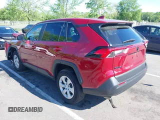 2024 Toyota RAV4 LE with VIN 2T3G1RFV6RW478547, listed as a IAAI auction lot 42157790 with 25,048 mi miles and . Bid and sale history available at DreamBid. Image 3.
