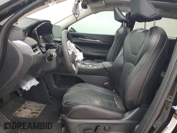 2024 Infiniti QX60 Pure with VIN 5N1DL1ES4RC340221, listed as a Copart auction lot 50804655 with 7,429 mi miles and Salvage title. Bid and sale history available at DreamBid. Image 7.