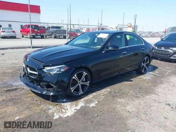 2023 Mercedes-Benz C 300 with VIN W1KAF4GBXPR078329, listed as a IAAI auction lot 41784170 with 42,332 mi miles and . Bid and sale history available at DreamBid. Image 17.
