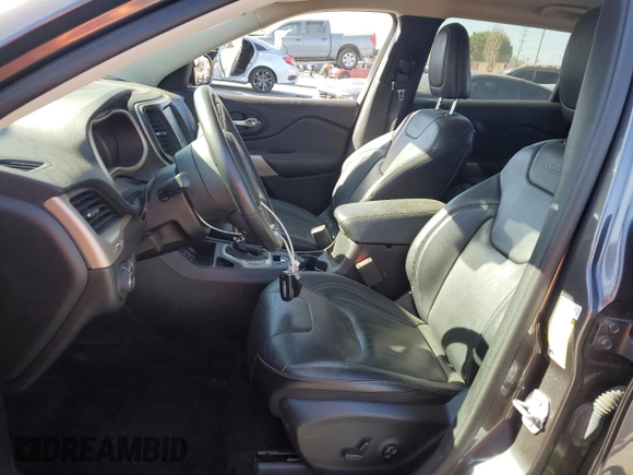 2017 Jeep Cherokee Limited with VIN 1C4PJLDS2HW654788, listed as a Copart auction lot 88324255 with 21,545 mi miles and Salvage Title. Bid and sale history available at carsss.com. Image 7.