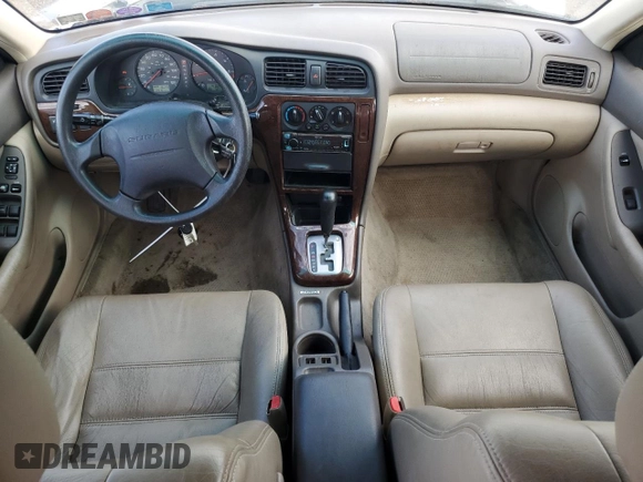 2001 Subaru Legacy Outback with VIN 4S3BH665717642957, listed as a Copart auction lot 53854215 with 141,611 mi miles and Salvage title. Bid and sale history available at DreamBid. Image 8.
