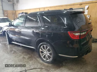 2017 Dodge Durango Citadel with VIN 1C4RDJEG1HC930734, listed as a Copart auction lot 44758555 with 158,329 mi miles and Non Repairable. Bid and sale history available at carsss.com. Image 2.