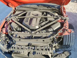 2021 BMW M4 Competition with VIN WBS33AZ06MCG53607, listed as a Copart auction lot 75600424 with 42,529 mi miles and Salvage Title. Bid and sale history available at carsss.com. Image 11.