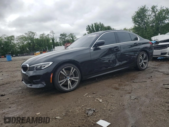 2020 BMW 3 Series 330i xDrive with VIN 3MW5R7J0XL8B31477, listed as a Copart auction lot 56384515 with 40,539 mi miles and Salvage title. Bid and sale history available at DreamBid. Image 1.
