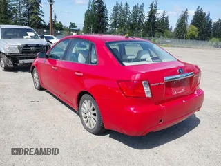 2008 Subaru Impreza Sedan (Natl) i w/Premium Pkg with VIN JF1GE61698H512350, listed as a IAAI auction lot 42143021 with 223,790 mi miles. Bid and sale history available at carsss.com. Image 3.