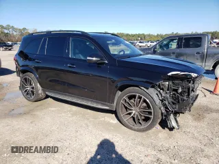 2021 Mercedes-Benz GLS 580 with VIN 4JGFF8GE1MA386688, listed as a Copart auction lot 40068664 with 26,455 mi miles and . Bid and sale history available at DreamBid. Image 4.