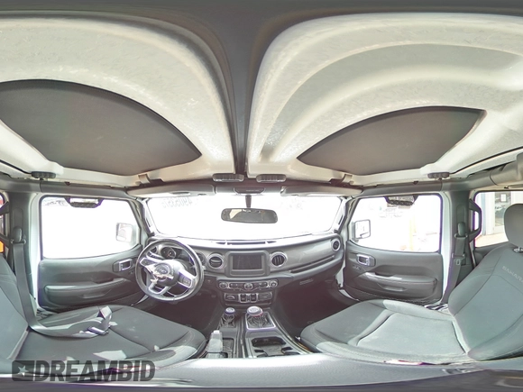 2021 Jeep Wrangler Unlimited Sahara с VIN 1C4HJXEG3MW619175, выставлен на аукционе Copart как лот 49053575 с пробегом 61 333 миль миль и Списание • Salvage title. История ставок и продаж доступна на DreamBid. Изображение 14.