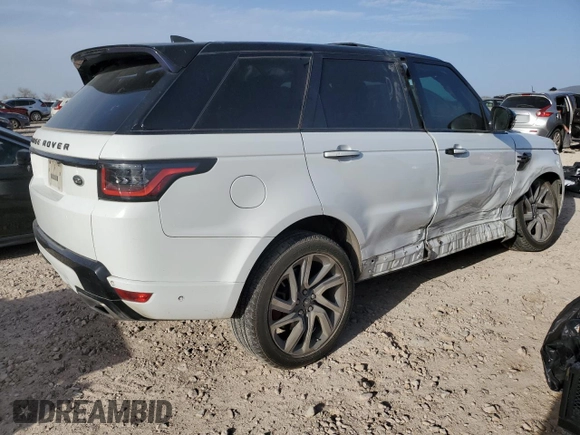 2018 Land Rover Range Rover Sport HSE Dynamic with VIN SALWV2SV7JA404482, listed as a Copart auction lot 48197835 with 77,735 mi miles and Salvage Title. Bid and sale history available at carsss.com. Image 3.