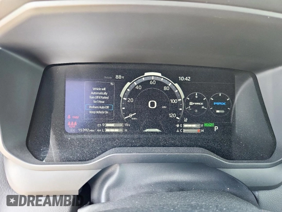 2024 Toyota Tundra Limited Hybrid with VIN 5TFJC5DBXRX059405, listed as a Copart auction lot 59802805 with 15,392 mi miles and Salvage title. Bid and sale history available at DreamBid. Image 9.