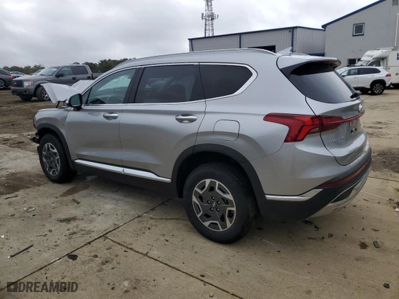 2023 Hyundai Santa Fe Hybrid Blue with VIN 5NMS2DA13PH022568, listed as a Copart auction lot 73175654 with NaN miles and Salvage Title. Bid and sale history available at carsss.com. Image 2.