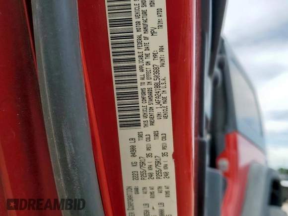 2008 Jeep Wrangler X with VIN 1J4FA24188L503687, listed as a Copart auction lot 61810715 with 117,489 mi miles and Salvage title. Bid and sale history available at DreamBid. Image 13.