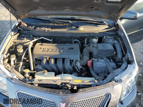 2008 Pontiac Vibe with VIN 5Y2SL65828Z408167, listed as a Copart auction lot 79690894 with 98,722 mi miles and Salvage Title. Bid and sale history available at carsss.com. Image 12.