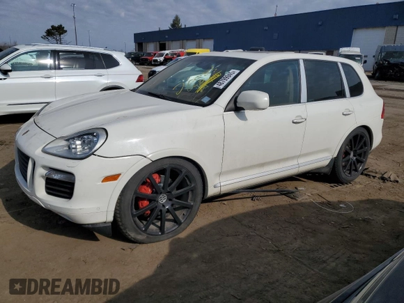 2008 Porsche Cayenne Turbo with VIN WP1AC29P78LA93888, listed as a Copart auction lot 48799945 with 152,741 mi miles and Clean Title. Bid and sale history available at carsss.com. Image 1.