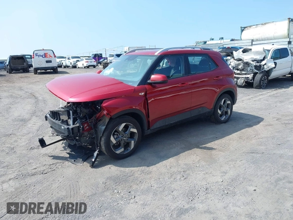 2024 Hyundai Venue SEL with VIN KMHRC8A33RU281461, listed as a IAAI auction lot 41736471 with 23,280 mi miles and . Bid and sale history available at DreamBid. Image 18.