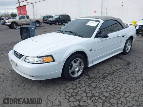 2004 Ford Mustang Deluxe with VIN 1FAFP446X4F134860, listed as a IAAI auction lot 41755643 with 174,410 mi miles. Bid and sale history available at carsss.com. Image 17.