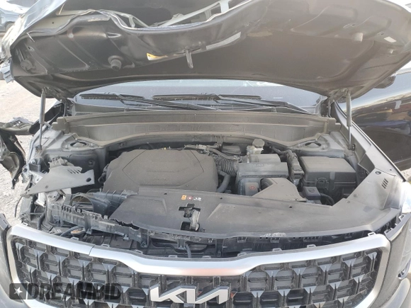2023 Kia Telluride SX with VIN 5XYP5DGC1PG387296, listed as a Copart auction lot 81587334 with 21,435 mi miles and Salvage title. Bid and sale history available at DreamBid. Image 13.