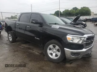 2019 Ram 1500 Big Horn z VIN 1C6SRFFT7KN854273, wystawiony jako Copart lot #48155855 z przebiegiem 92 660 mil mil oraz Szkoda całkowita • Salvage title. Historia ofert i sprzedaży dostępna na DreamBid. Obrazek 4.